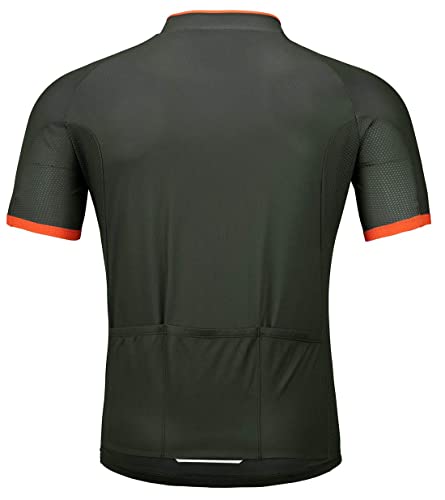 Wantdo Men s Cycling Jerseys Mountain Bike MTB Jersey Short Sleeve Bike Shirts Breathable Quick Dry Cycling Clothing